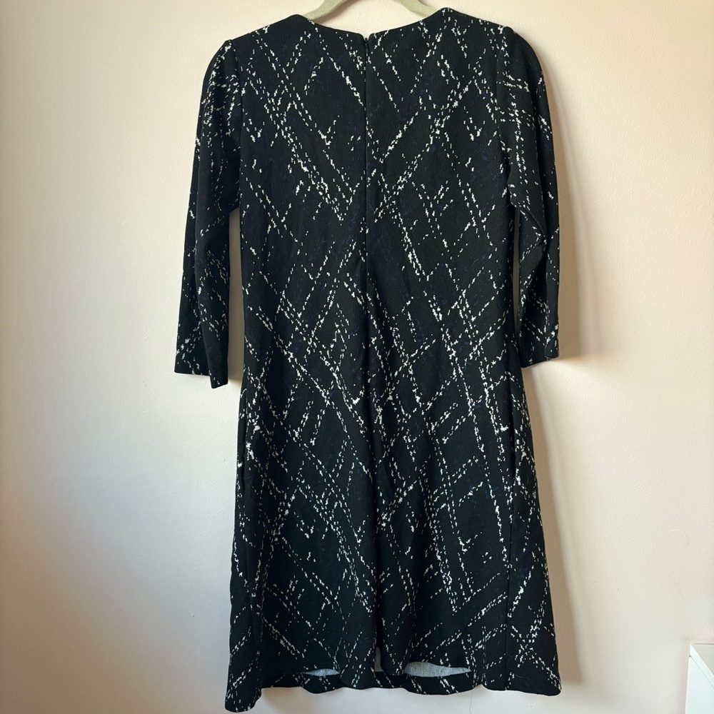 Taylor diamond pattern knit sweater dress 8 - Picture 2 of 6